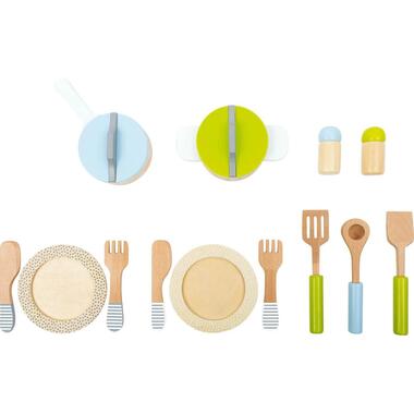 small foot Set de vaisselle et de casseroles Cuisine pour enfants