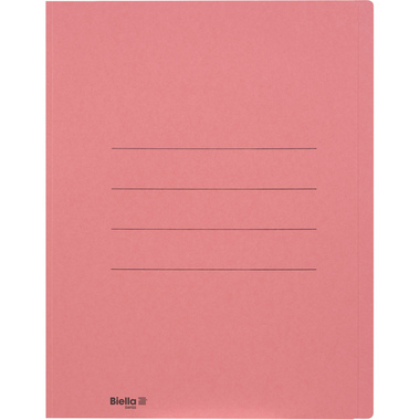 BIELLA Einlagemappe A4 25040045U rot 240g/m2 100 Stück