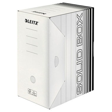 LEITZ Solid Box A4 6129-00-01 weiss 150x257x330mm