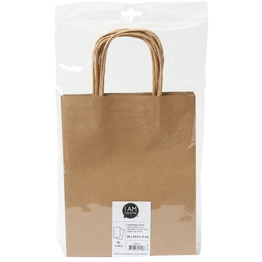 I AM CREATIVE Papiertüten 4088.04 20x25.4x11cm, 6 Stück