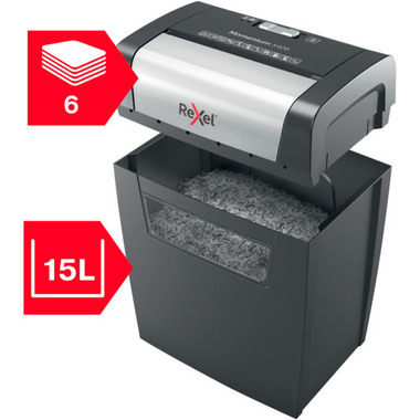 REXEL Distruggi docum. Momentum 2104569EU X406, P-4, 15lt