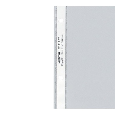 KOLMA Dossiers copyresistant A4 57.617.20 trasp., lisse med. 10 pezzi