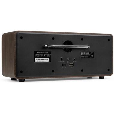 Audizio DAB+ Radio Foza Brown/Black