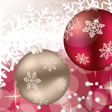 SIGEL Carta Natale A4 DP041/W 90g, Pallina di Natale 100 fo.