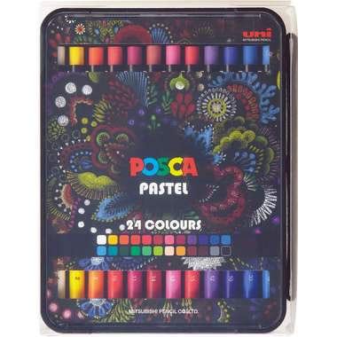 POSCA Marker Pastel KPA-100 24C 24 Stück ass.