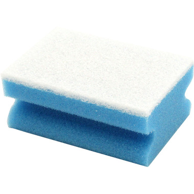 WEITACLEAN Padschwamm 95x70x43mm 5028020 blau, kratzfrei 10 Stück