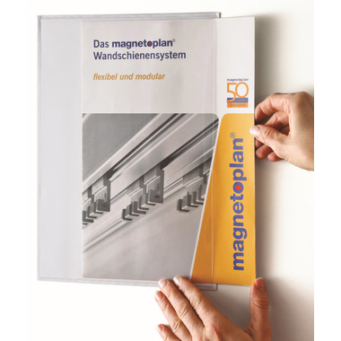 MAGNETOPLAN Magnetofix Dossier A4 1120100 bianco quer