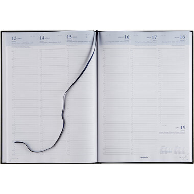 BREPOLS Agenda Omega Lima Kul. 2026 0.030.1256 1W/2S blau 21x29cm