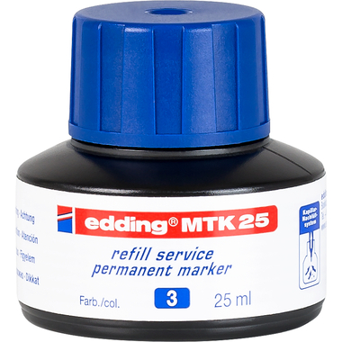EDDING Tinte 25ml MTK-25-3 blau