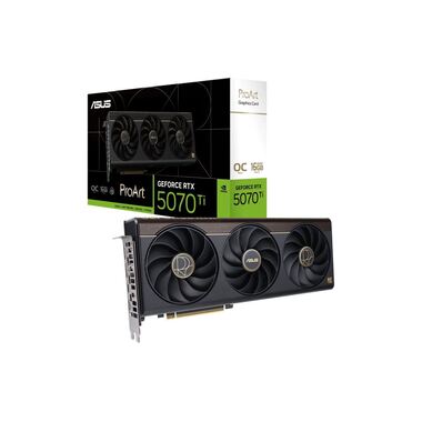 ASUS Graphics Card ProArt GeForce RTX 5070 Ti OC Edition 16GB