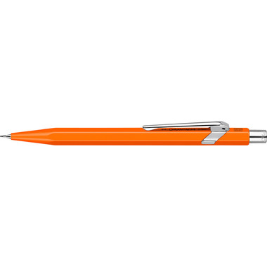 CARAN D'ACHE Matita press. 844 0.7mm 844.030 orange-Fluo