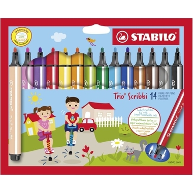 STABILO Trio Scribbi 1.5-2mm 368/1401 14 Stück