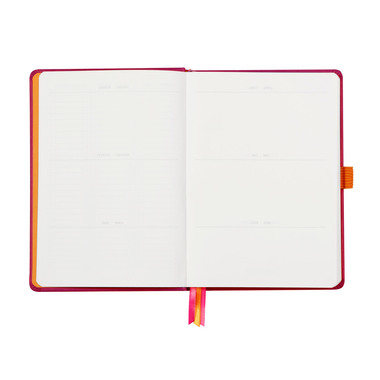 RHODIA Goalbook Carnet A5 118581C Hardcover framboise 240 f.