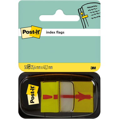 POST-IT Index Tabs Symbol 25.4x43.2mm 680-33 Ausrufezeichen/50 Tabs