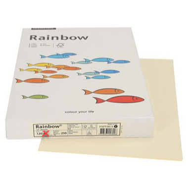 RAINBOW Papier hellchamois/03 A3 88042255 hellchamois, 120g 250 Blatt