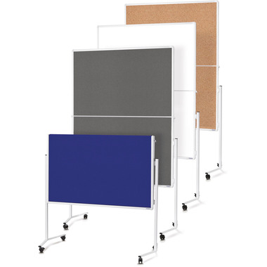 MAGNETOPLAN Lavagna Presentazione Sughero 2111324 ribaltabile 1500x1200mm