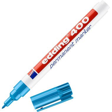 EDDING Permanent Marker 400 1mm 400-10 hellblau