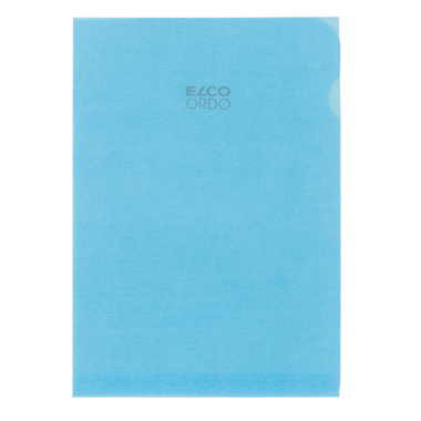 ELCO Sichtmappe Ordo A4 29490.34 transparent, blau 100 Stück