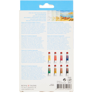 TALENS Aquarellfarbe 9022008M Art Creation, 8 x12ml