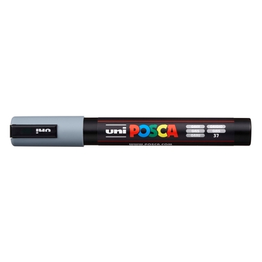 POSCA Marker 1.8-2.5mm PC-5M GREY grau, Rundspitze