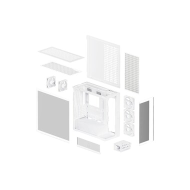 Arctic Cooling Boîtier d’ordinateur Xtender White