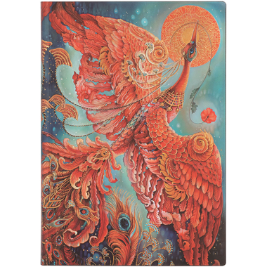 PAPERBLANKS Taccuino Glücksvögel Midi FB8212-5 blanco, 176 S., colorato