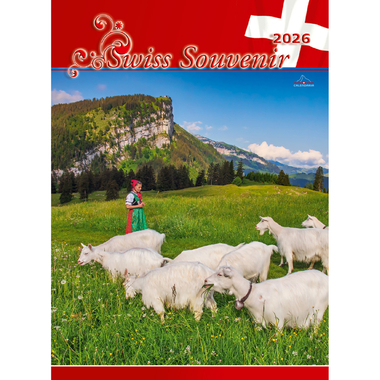 CALENDARIA Bildkalender 2026 9783036205298 Swiss Souvenir ML 23x31.5cm