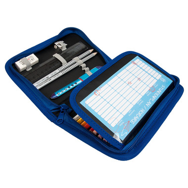 FUNKI Etui Space 6012.517 bleu foncé 205x140x45mm