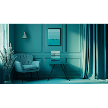 STYRO Module class. styroval color 14-8000.9aq noir/aqua 5 tiroirs