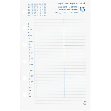 SUCCES Agenda Junior 2026 842002000026U 1T/1S Ersatz kompl. 8x12.5cm