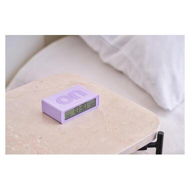 Lexon Digitalwecker Flip Mini Lavendel