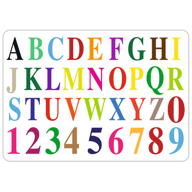 URSUS Schablonen Set 3 Tiere 44100003 26.8x18.9x0.2cm 6 Stück