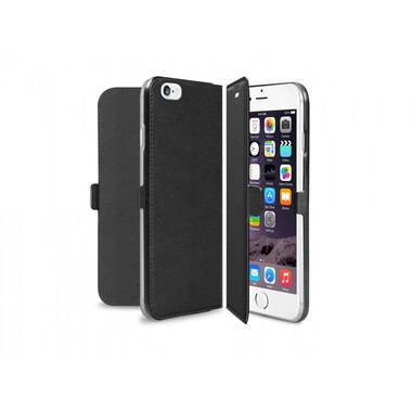 Book case BOOKFIT with magnetic closure for iPhone 6 Plus/ iPhone 6s Plus, black color