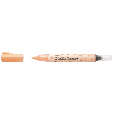 PENTEL Crayon pinceau Milky Brush XGFH-PFX orange pastel