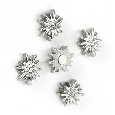 TRENDFORM Magnete EDELWEISS FA4509 5er Set, silber