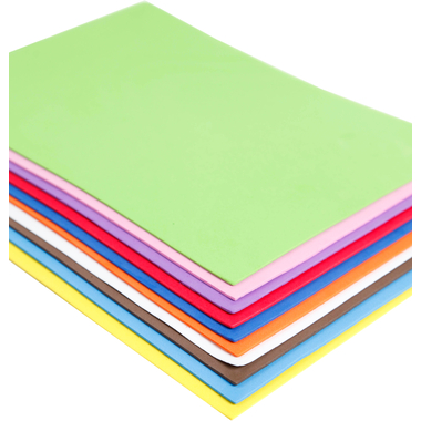 I AM CREATIVE Moosgummi A4 MAA4015.99 ass. 10 Stück