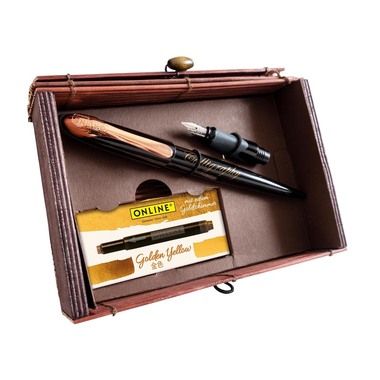 ONLINE Penna stilo Air Rose 10058 black Bamboo Box