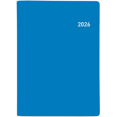 BIELLA Planer Glasgow 2026 855312050026U 1M/2S blau ML 10x13.9cm