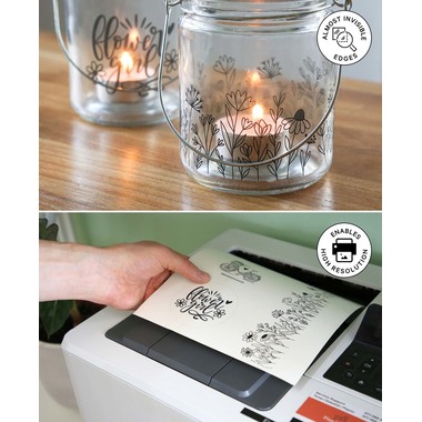 I AM CREATIVE Pellicola per scivoli d'acu A4 4010.57 chiaro 2 pezzi