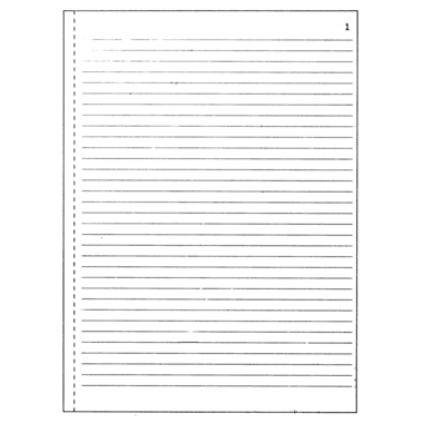 SIMPLEX Livre commission A4 14006 rouge 50x2 feuilles