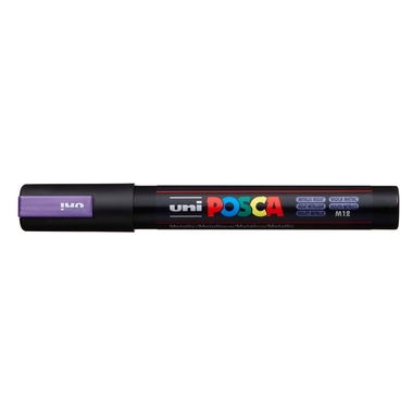 POSCA Marker 1.8-2.5mm PC5MMET.VIOL Metal.violett,Rund.