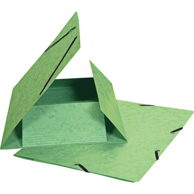 BIELLA Gummibandmappe A4 17840131U hellgrün, 355gm2 200 Bl.