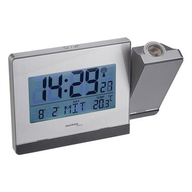 Technoline Funkwecker WT538 mit Projektion, Silber