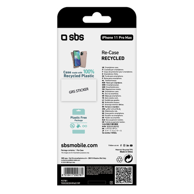 Cover in plastica riciclata per iPhone 11 Pro Max