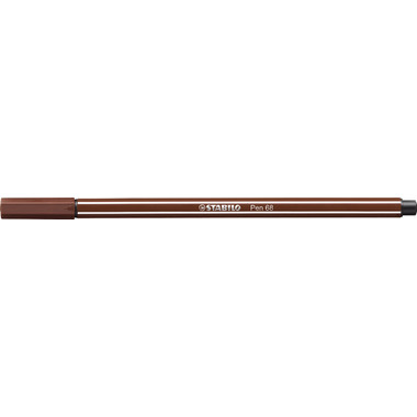 STABILO Fasermaler Pen 68 1mm 68/45 braun