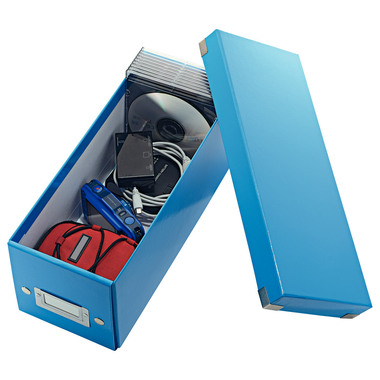 LEITZ Click&Store WOW CD-Ablagebox 60410036 blau 145x135x360mm