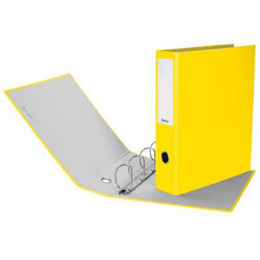 BIELLA Livre prés. Dinor-Quatro 7cm 12644720U jaune, 4-anneaux A4