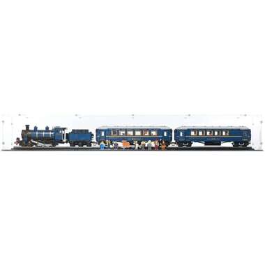 iDisplayit Modules de construction Présentoir en acrylique pour LEGO 21344 Le train de l'Orient