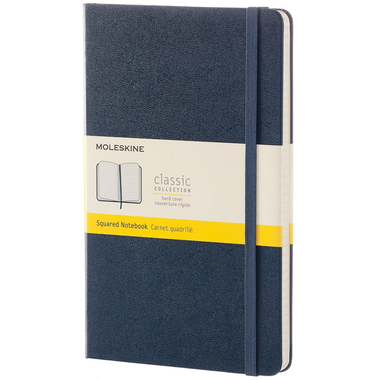 MOLESKINE Notizbuch L A5 893762 kariert Saphir