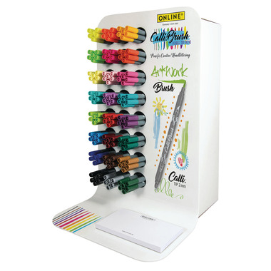 ONLINE Callibrush Pen Double Tip 2mm 19076 ass. 144 Stück